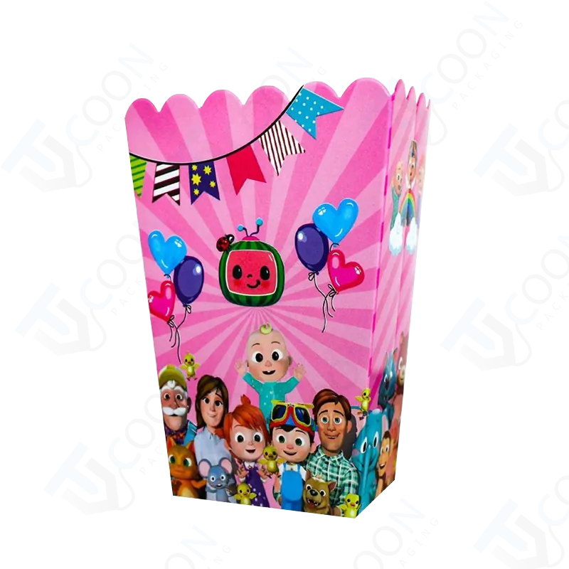 Custom Cocomalon Popcorn Boxes