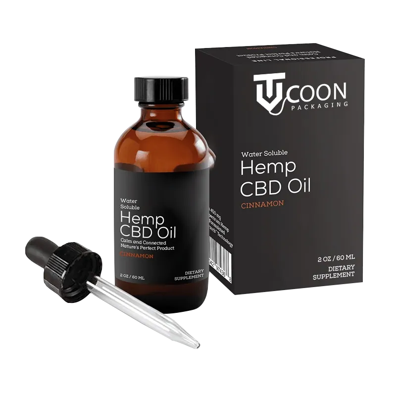 2 Oz CBD Oil Boxes