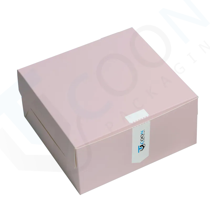 Premium Pink Automatic Cake Boxes - Image 2