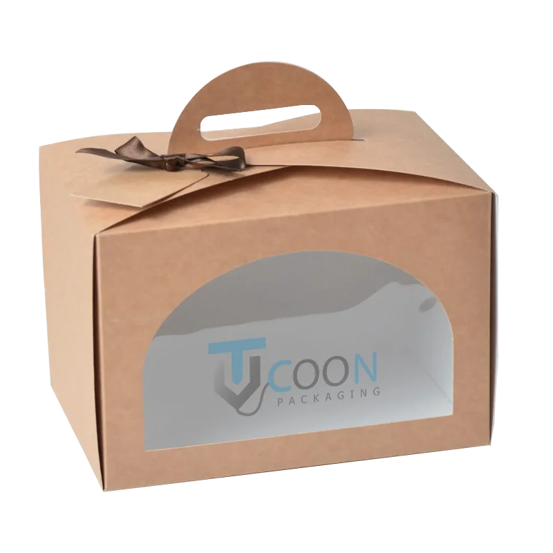 cake box with windows