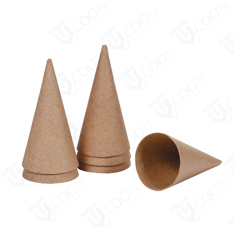 paper mache cones