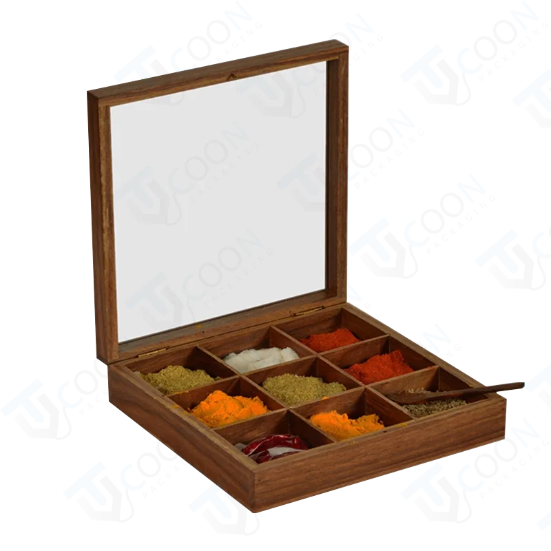 Spice Box Wooden - Image 2