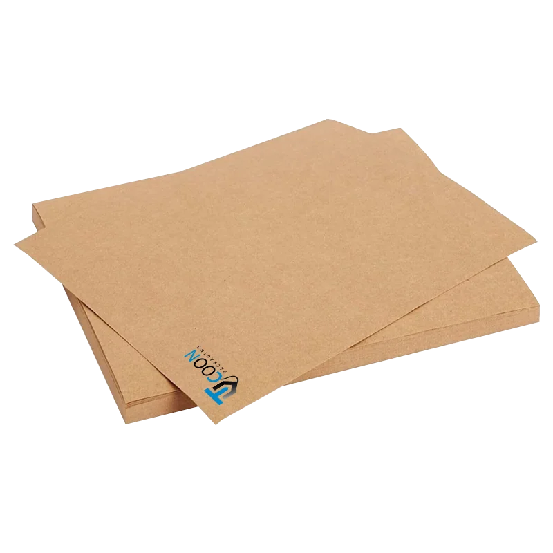 kraft paper printed sheet