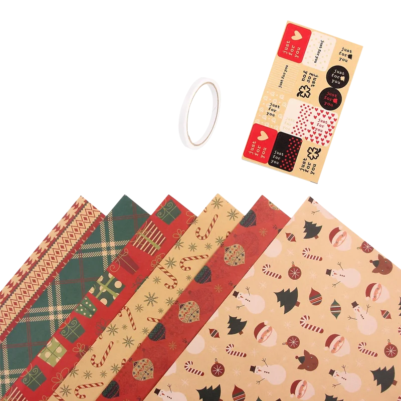 kraft wrapping paper