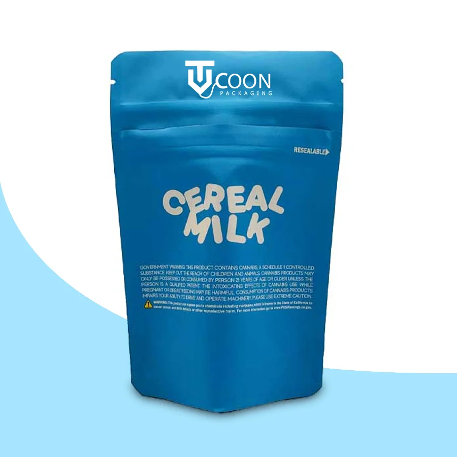 Cereal Milk Mylar Bags