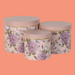Round Cardboard Boxes with Lid