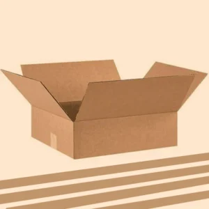 Corrugated Boxes 24 x 24 x 4 Kraft Flat