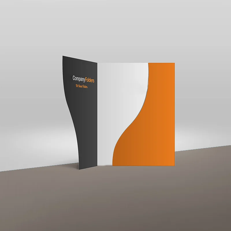 Custom Die Cut Folders