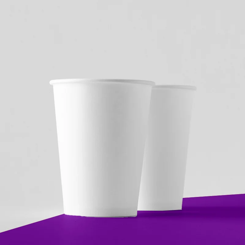 Custom White Paper Cups