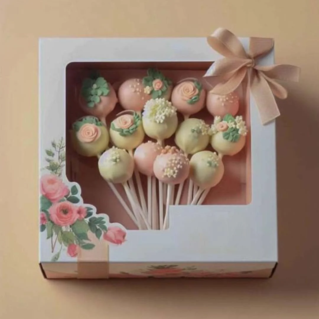 Custom Cake Pop Boxes