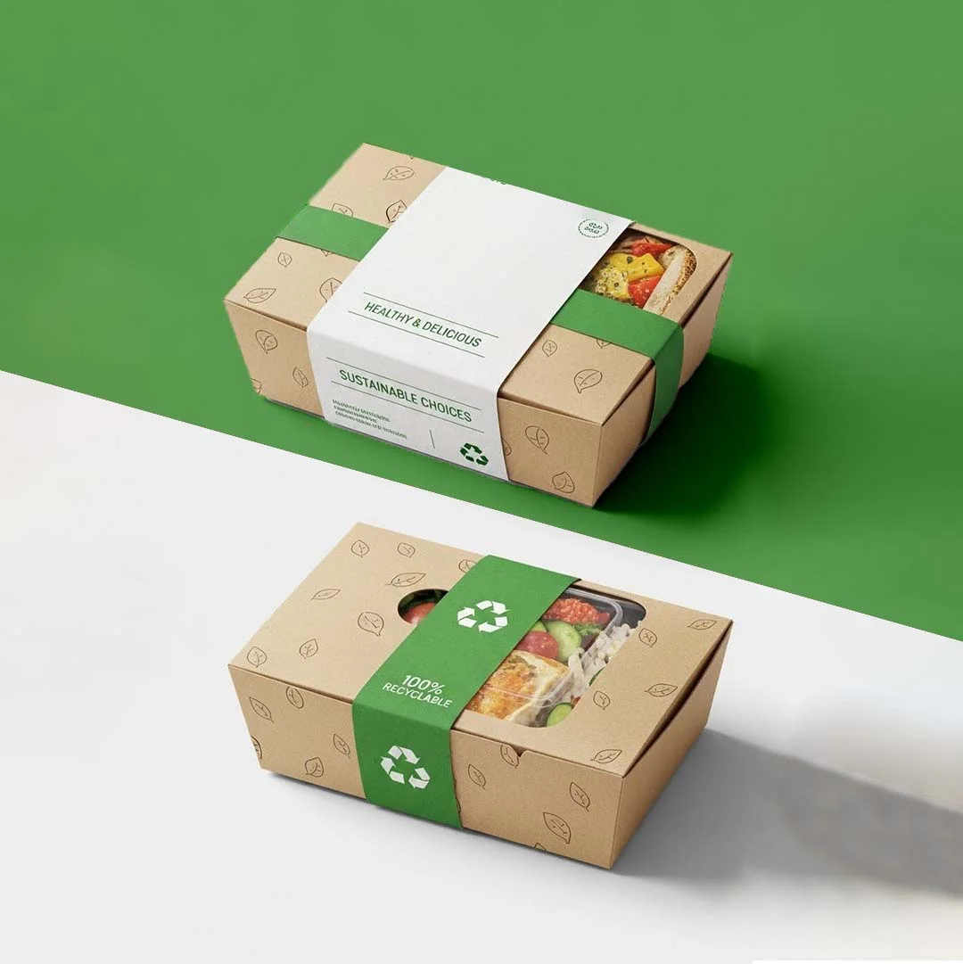 Custom Kraft Lunch Boxes