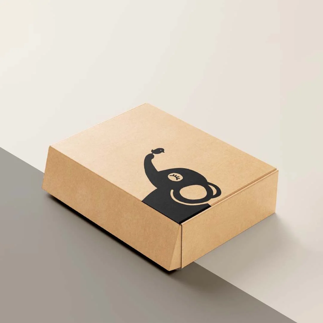 Kraft Flat Packed Boxes