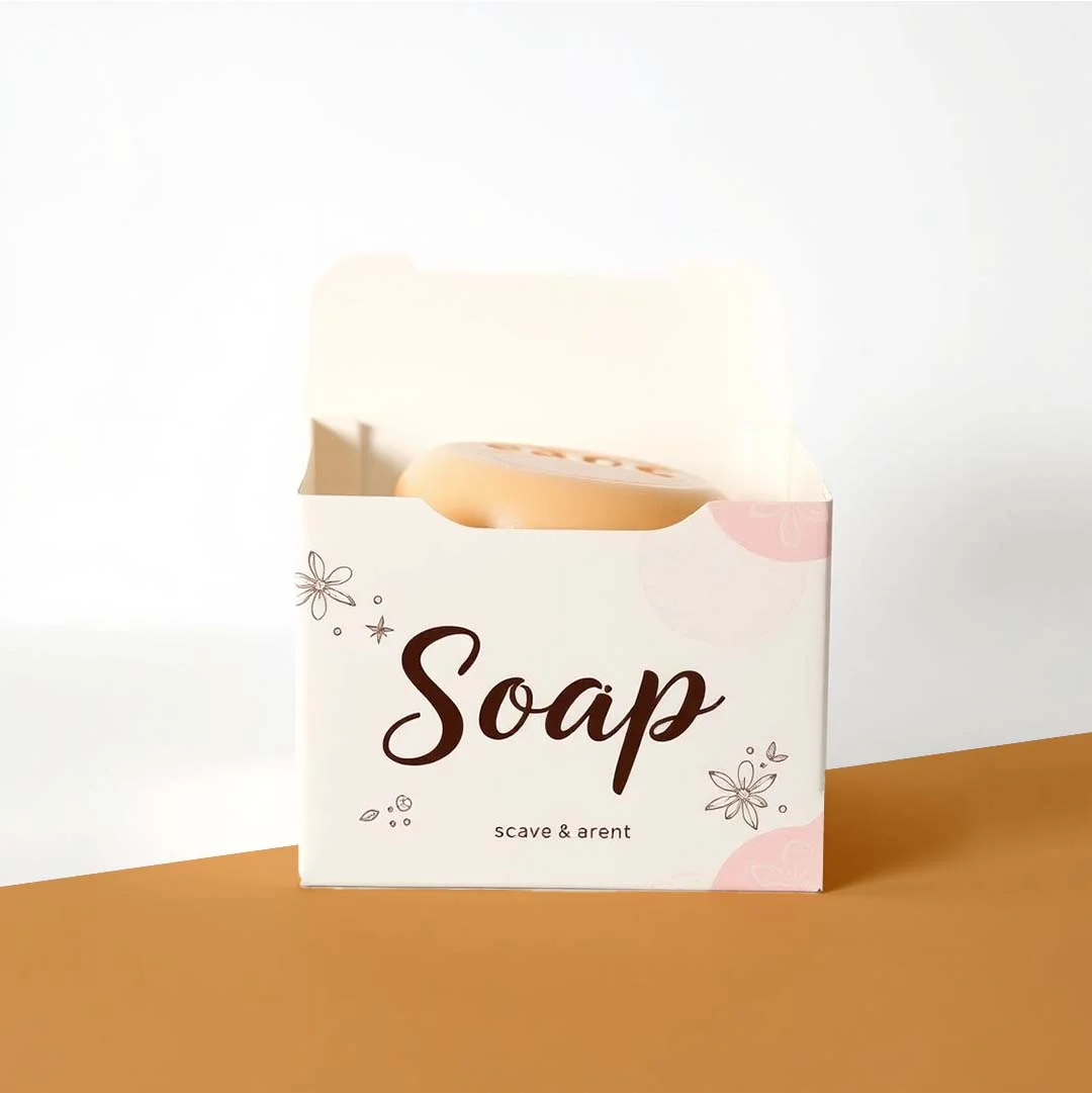 Custom Bamboo Paper Soap Boxes