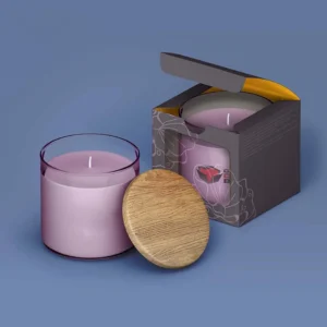 candle boxes with window