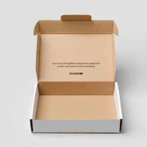 self locking mailer boxes