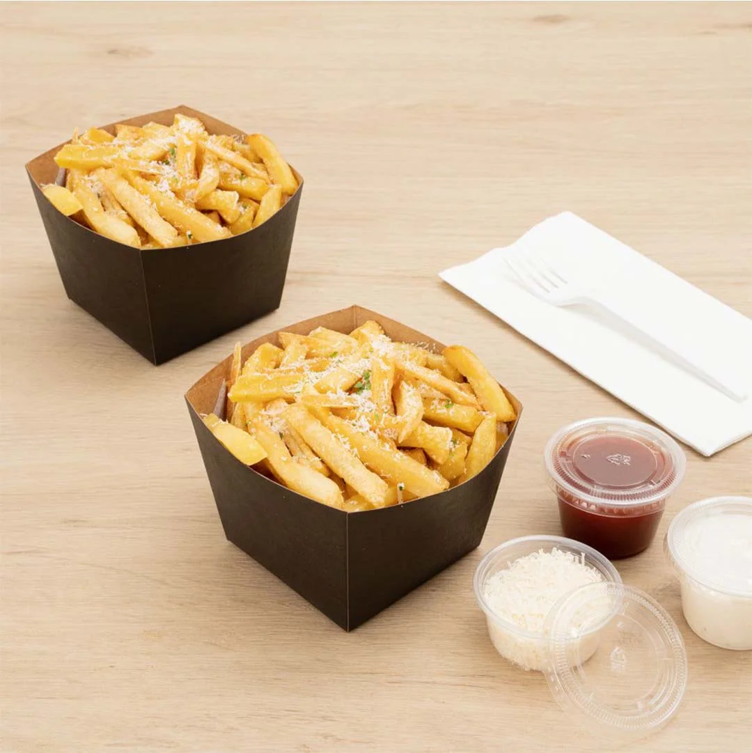 black cardboard food boxes wholesale