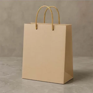 brown kraft paper bags with handles