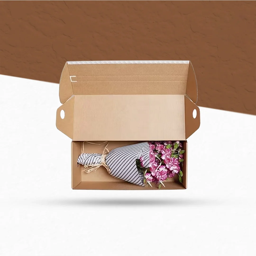 cardboard flower boxes