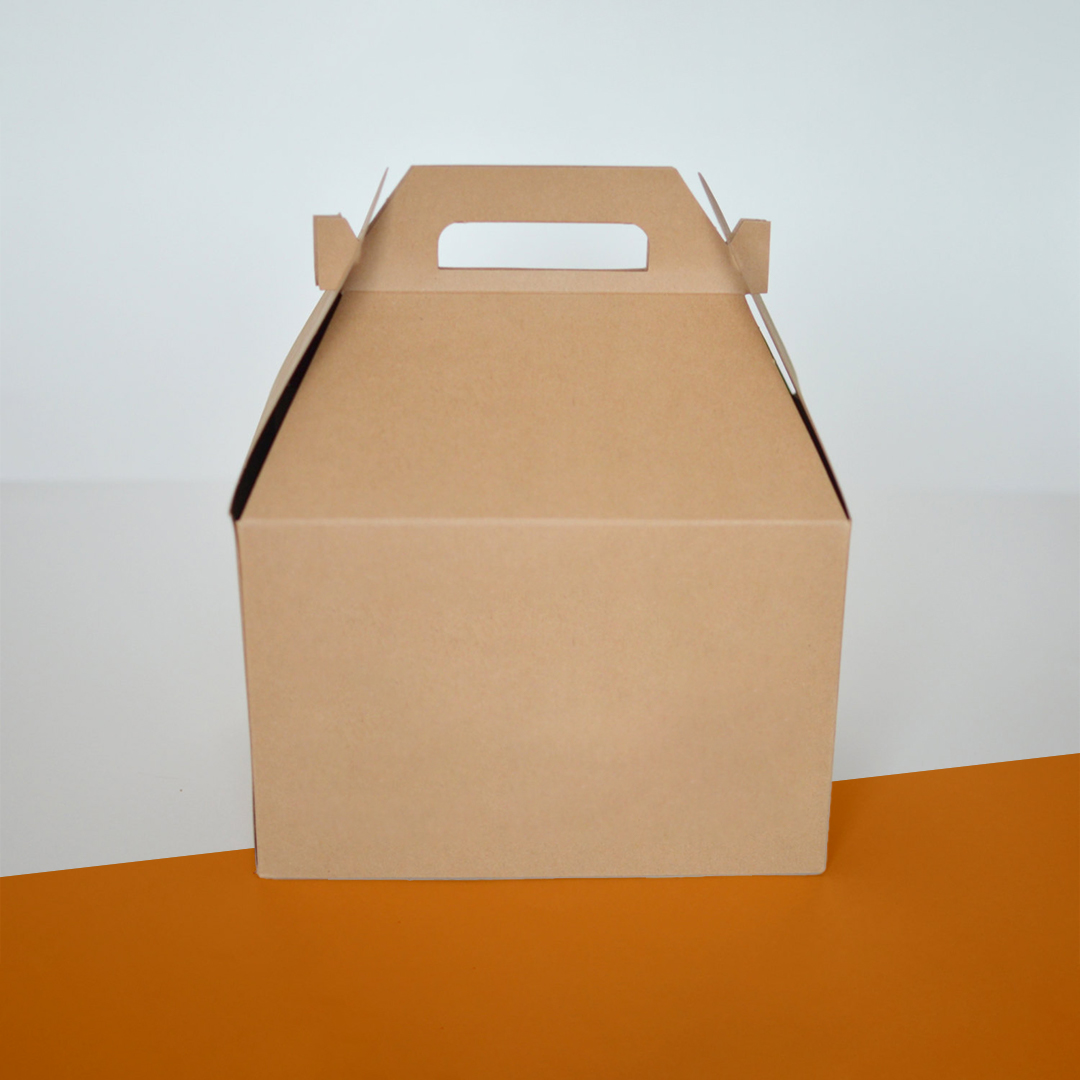 custom kraft gable boxes