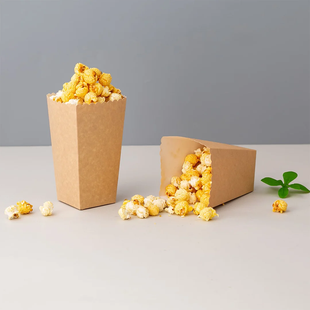custom kraft popcorn boxes