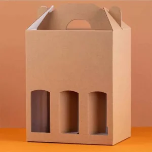 kraft bottle boxes