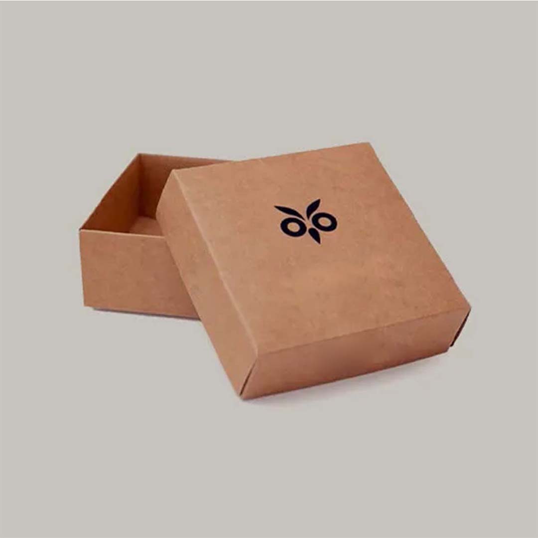 kraft boxes with lids with logo