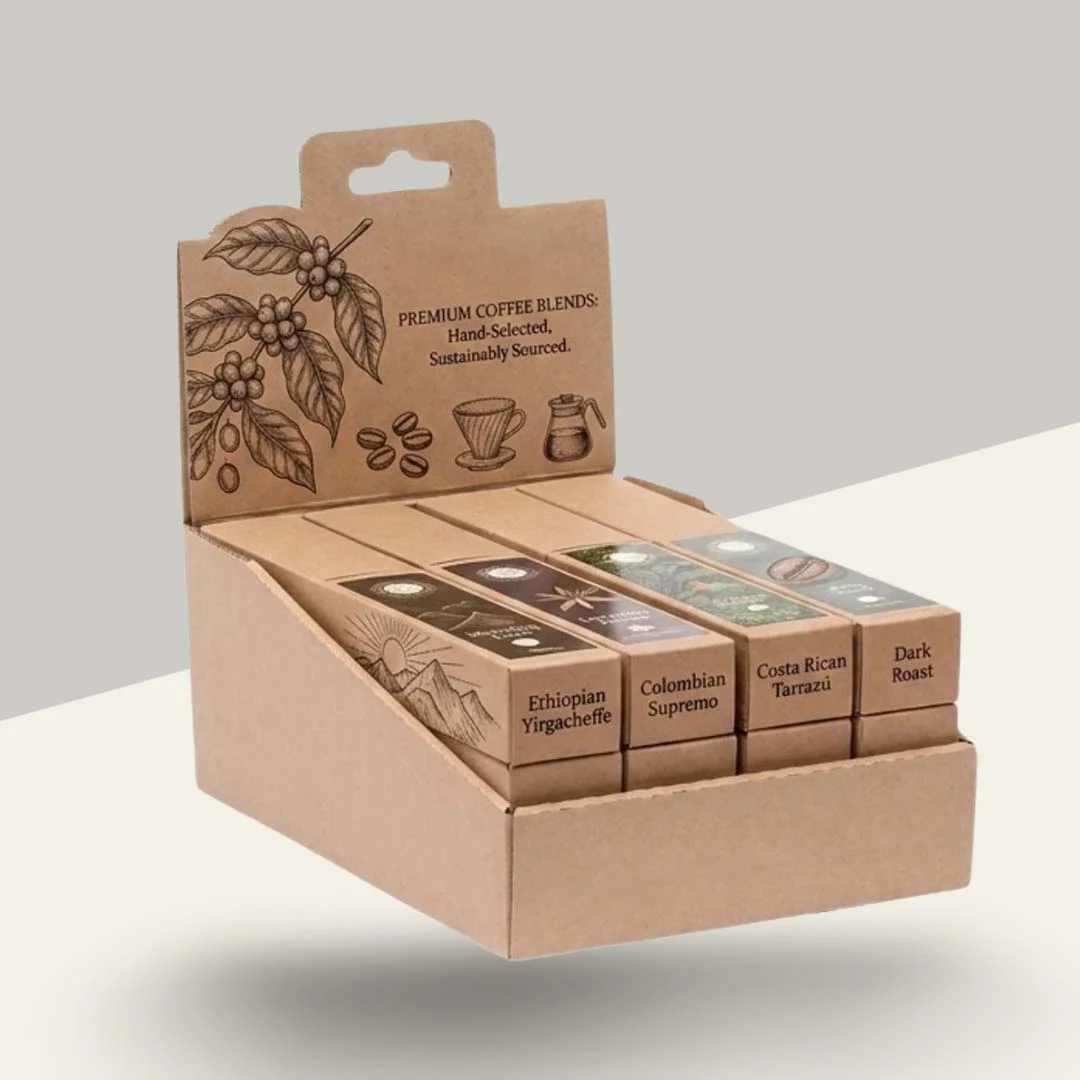 kraft display boxes