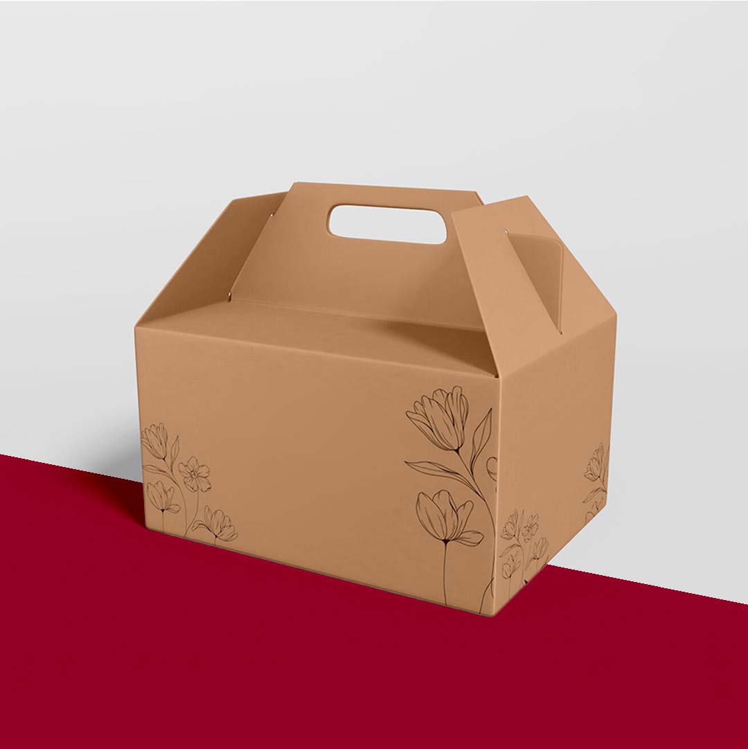 kraft gable boxes wholesale
