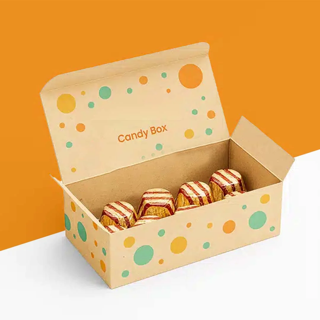 kraft paper candy boxes