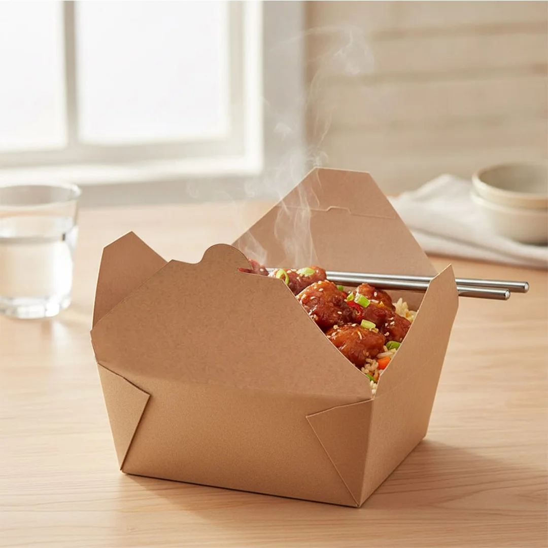 kraft paper food boxes