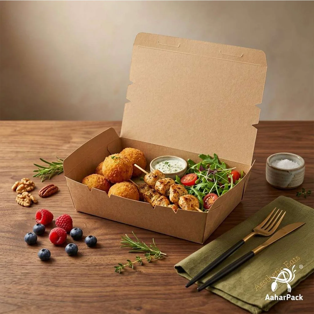 Kraft Paper Food Boxes - Image 5