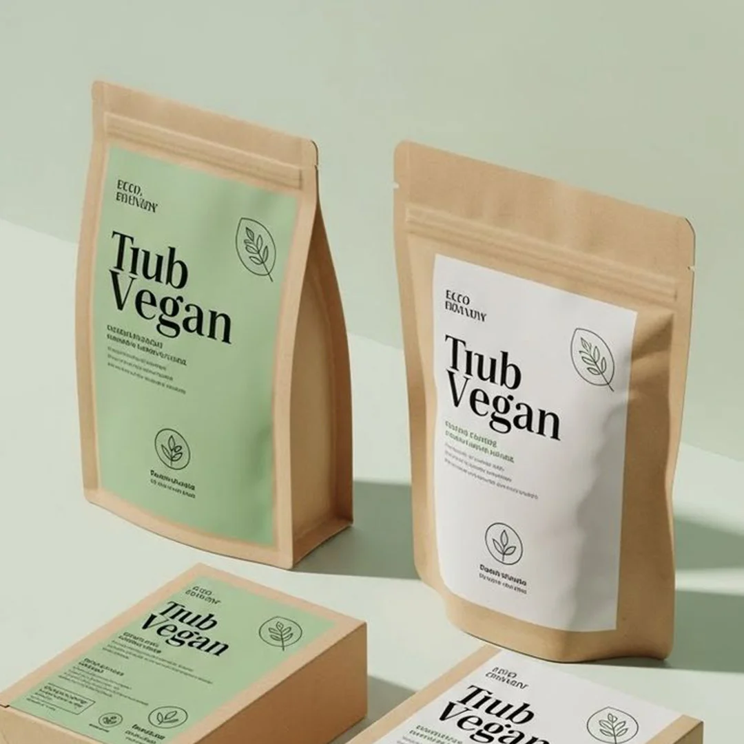 Kraft Paper Ziplock Bags - Image 5