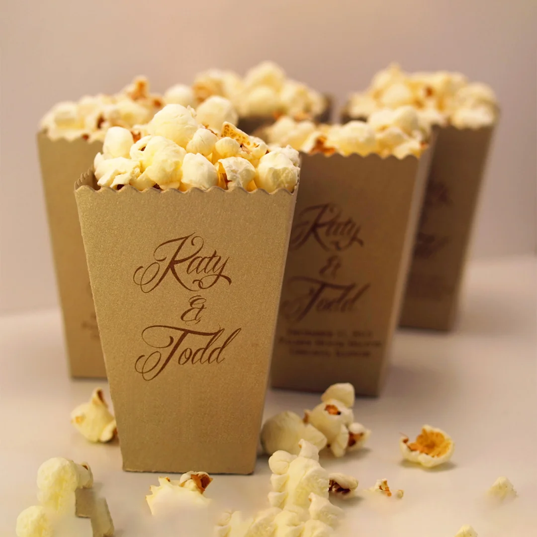 kraft popcorn boxes