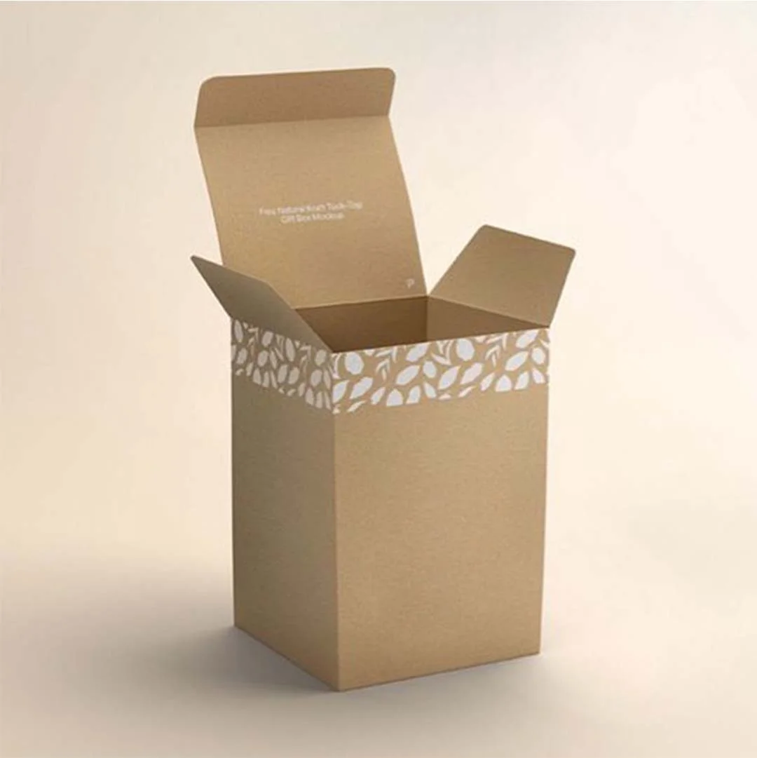kraft tuck top box