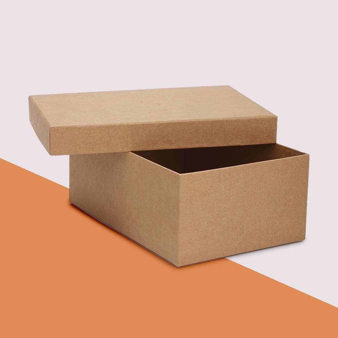 large kraft boxes with lids
