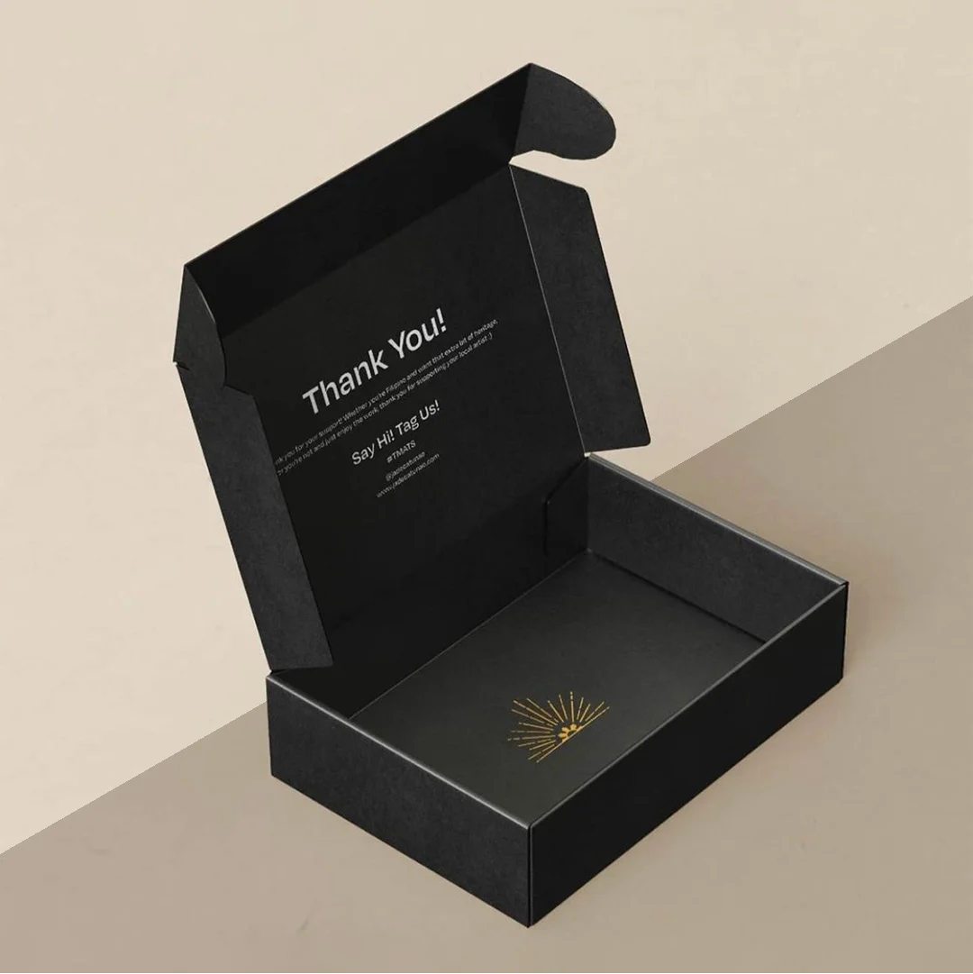 black kraft gift boxes uk