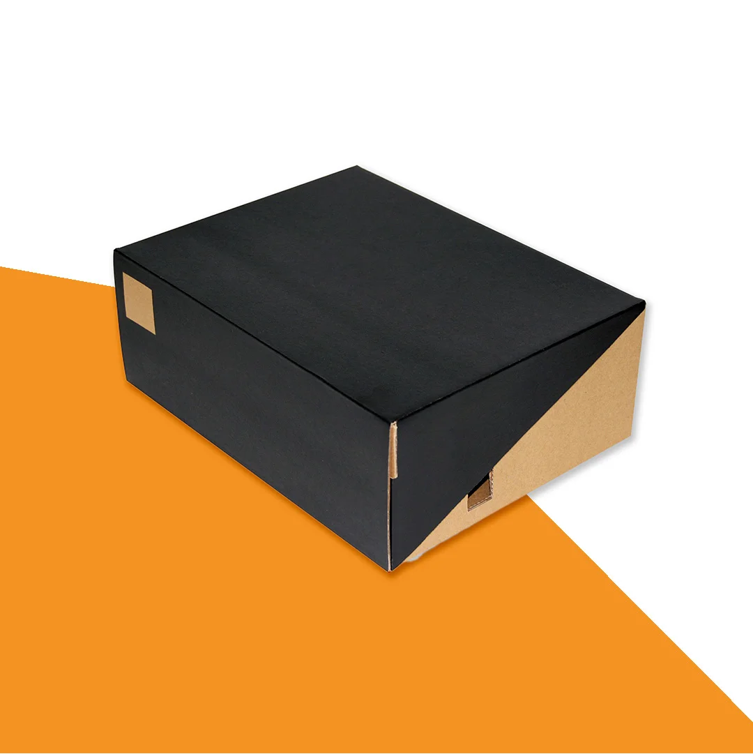 black kraft gift boxes