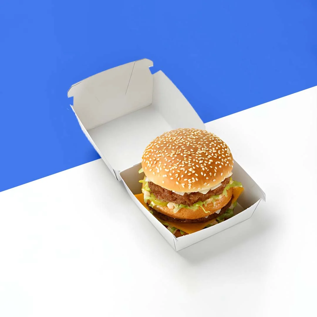 cardboard burger boxes