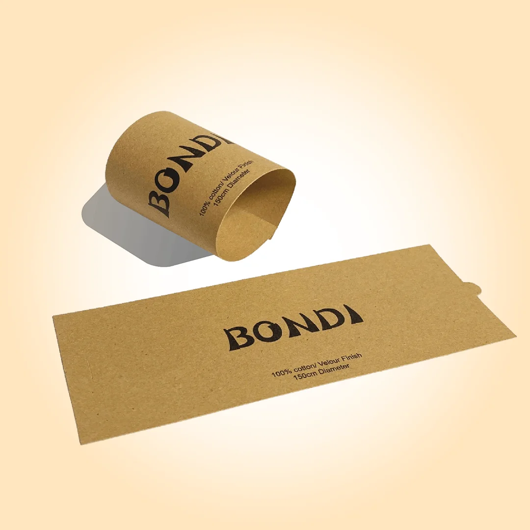 custom kraft packaging sleeve