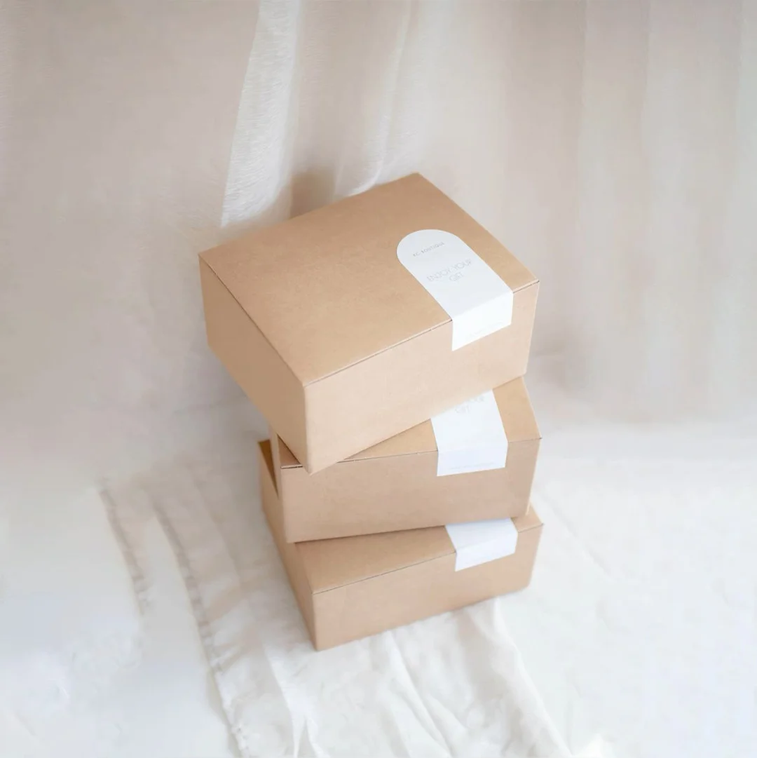 custom white kraft boxes