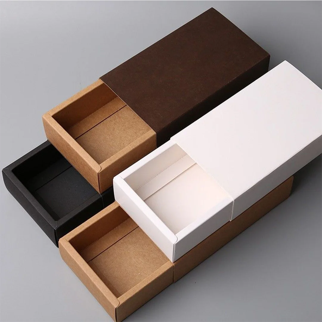 kraft paper drawer boxes