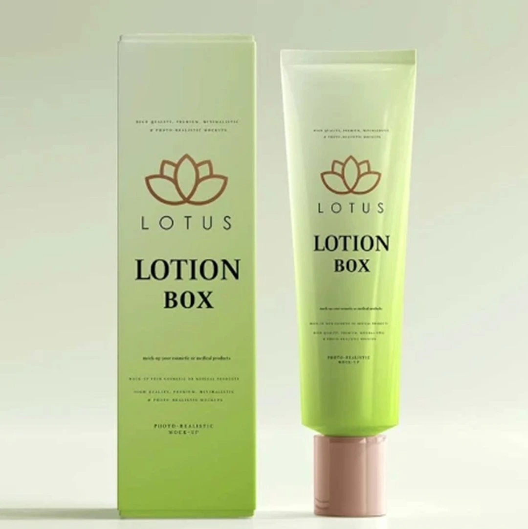 custom lotion packaging